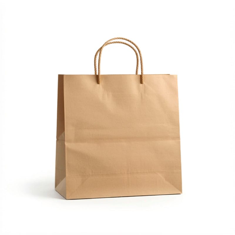 Take away -paperikassi S ruskea